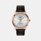 Classic Dream Men Automatic Silver Dial Analog Leather Watch T1584073603100