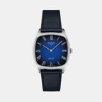 Stylist Men Quartz Blue Dial Analog Leather Watch T1599091604300