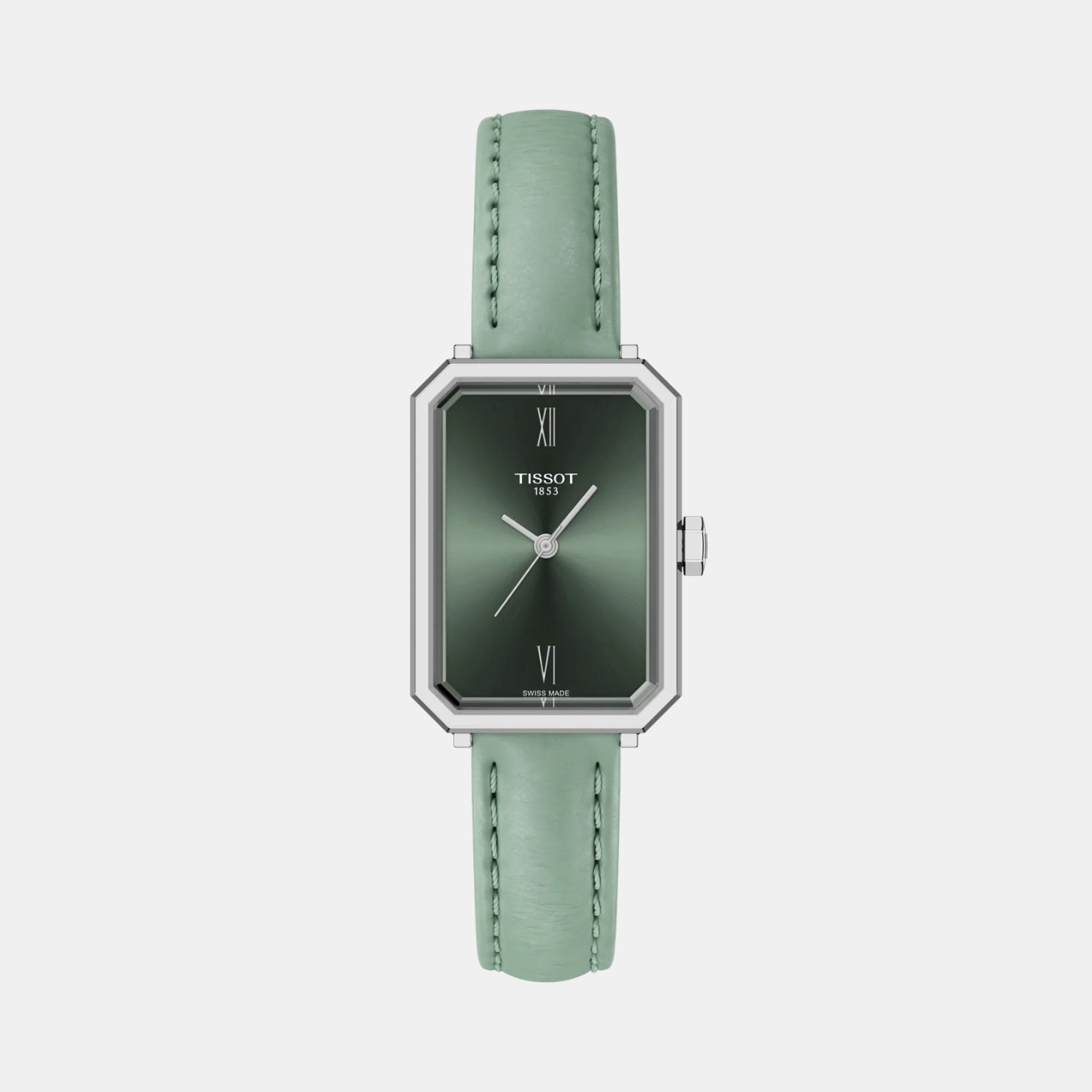 SRV Women Quartz Green Dial Analog Leather Watch T1601101609300