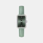 SRV Women Quartz Green Dial Analog Leather Watch T1601101609300