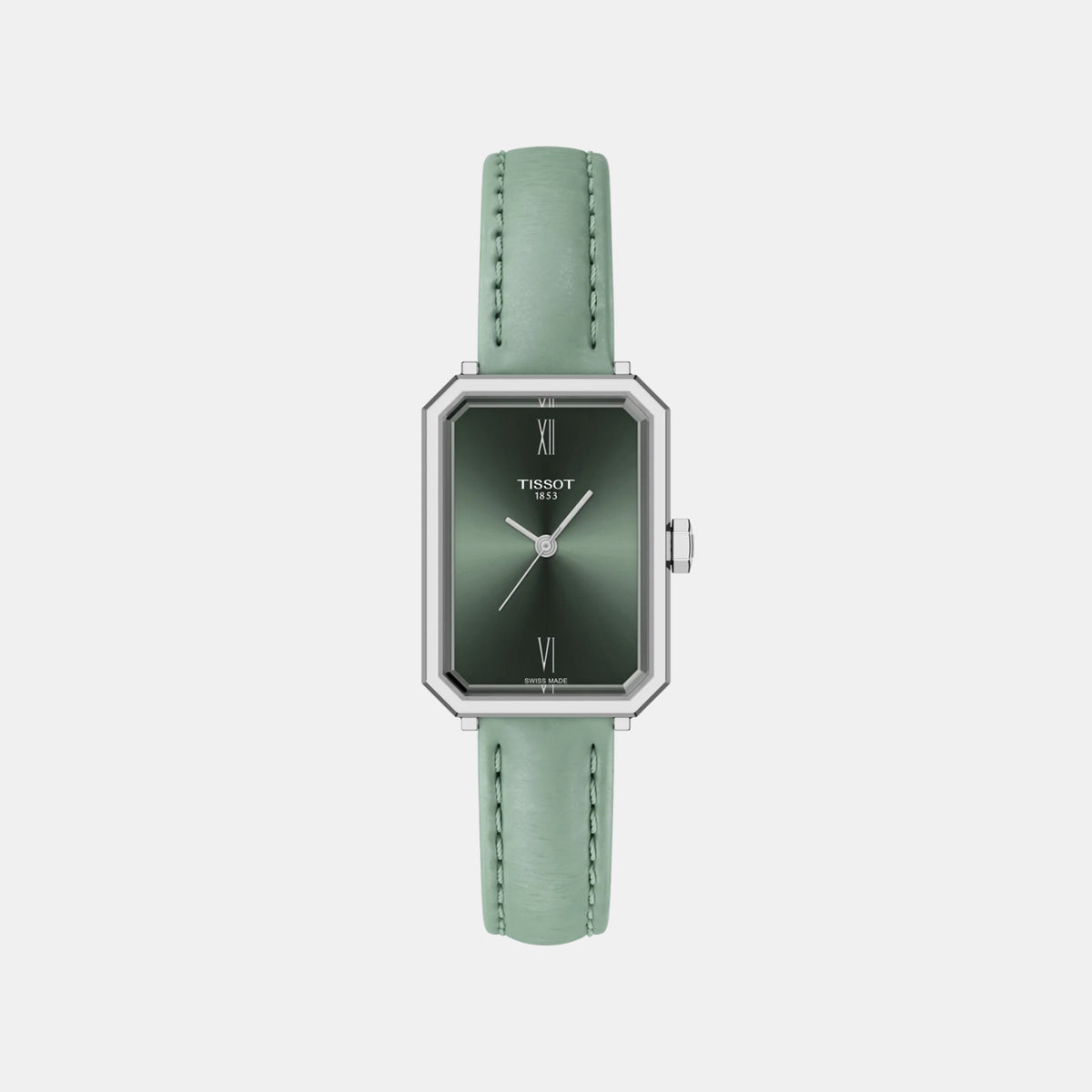SRV Women Quartz Green Dial Analog Leather Watch T1601101609300