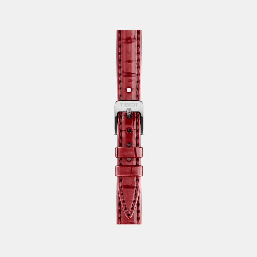 SRV Women Quartz Red Dial Analog Leather Watch T1601101642300