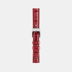 SRV Women Quartz Red Dial Analog Leather Watch T1601101642300