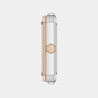 Women Quartz White Dial Analog Stainless Steel Watch T1601102111300