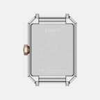 Women Quartz White Dial Analog Stainless Steel Watch T1601102111300