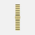 Classic Contemporary Women Quartz Gold Dial Analog Stainless Steel Watch T1601103311300