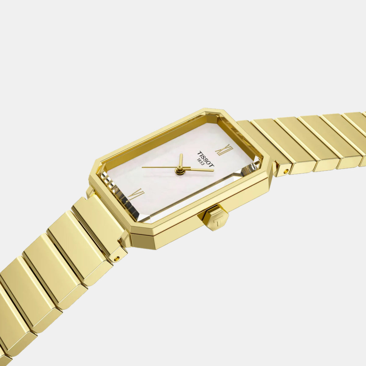 SRV Women Quartz Mother Of Pearl Dial Analog Stainless Steel Watch T1601103311300