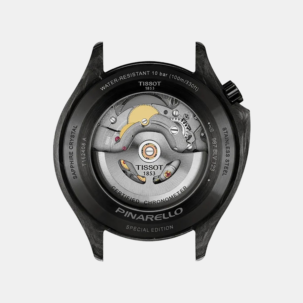 Pinarello Men Automatic Grey Dial Analog Rubber Watch T1624089706100