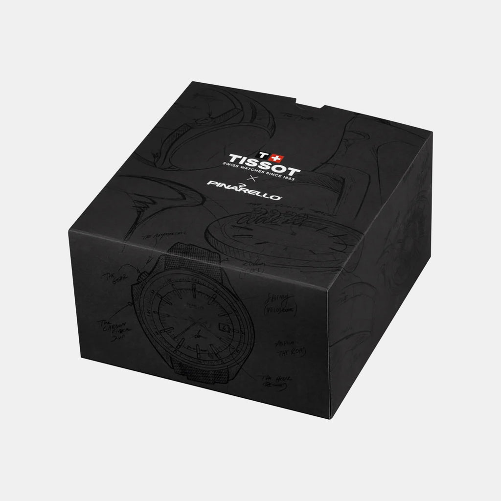 Pinarello Men Automatic Grey Dial Analog Rubber Watch T1624089706100