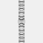 Gentleman 38mm Men Automatic Silver Dial Analog Stainless Steel Watch T1658071103100