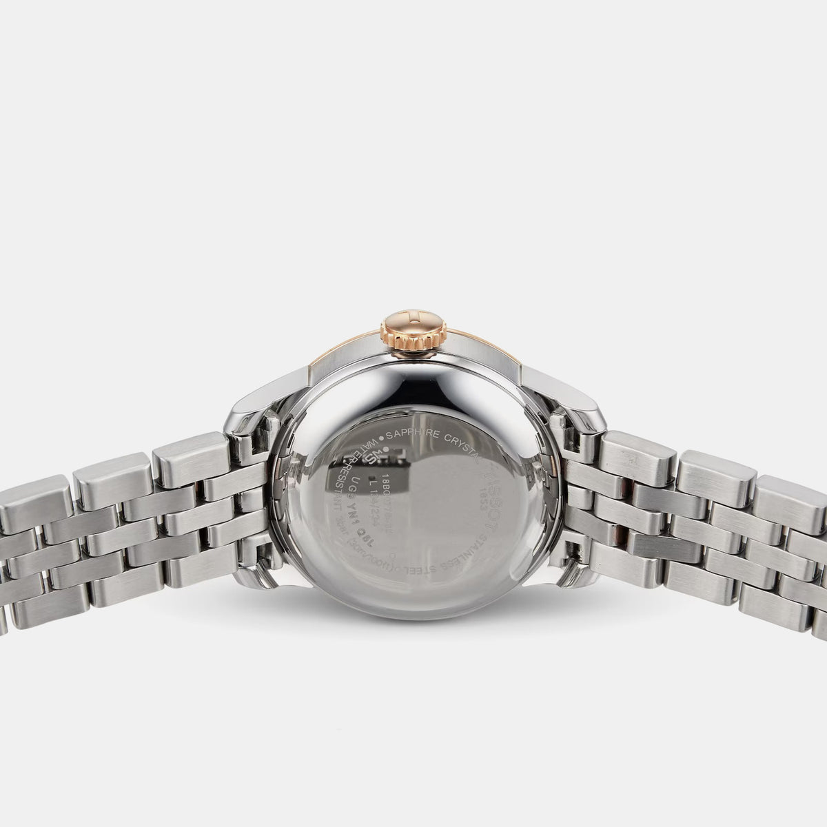Le Locle Women Automatic Silver Dial Analog Stainless Steel Watch T41218333