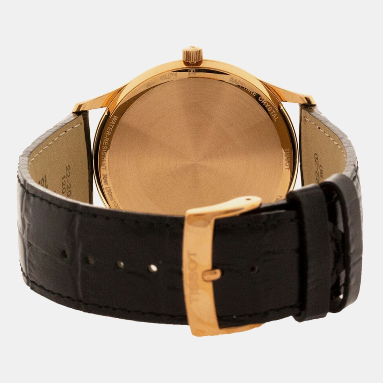 Excellence Men Quartz Brown Dial Analog Leather Watch T9264101629100