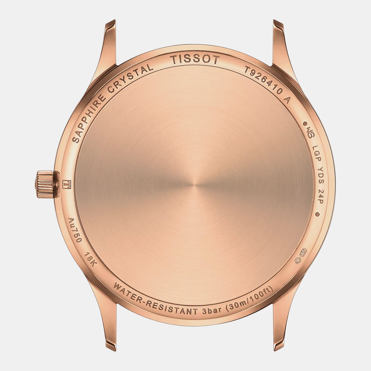 T-Gold Men Quartz Silver Dial Analog Leather Watch T9264107601300