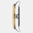 Gentleman Men Automatic Blue Dial Analog Leather Watch T9274074604101