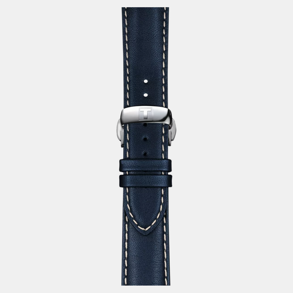 Gentleman Men Automatic Blue Dial Analog Leather Watch T9274074604101