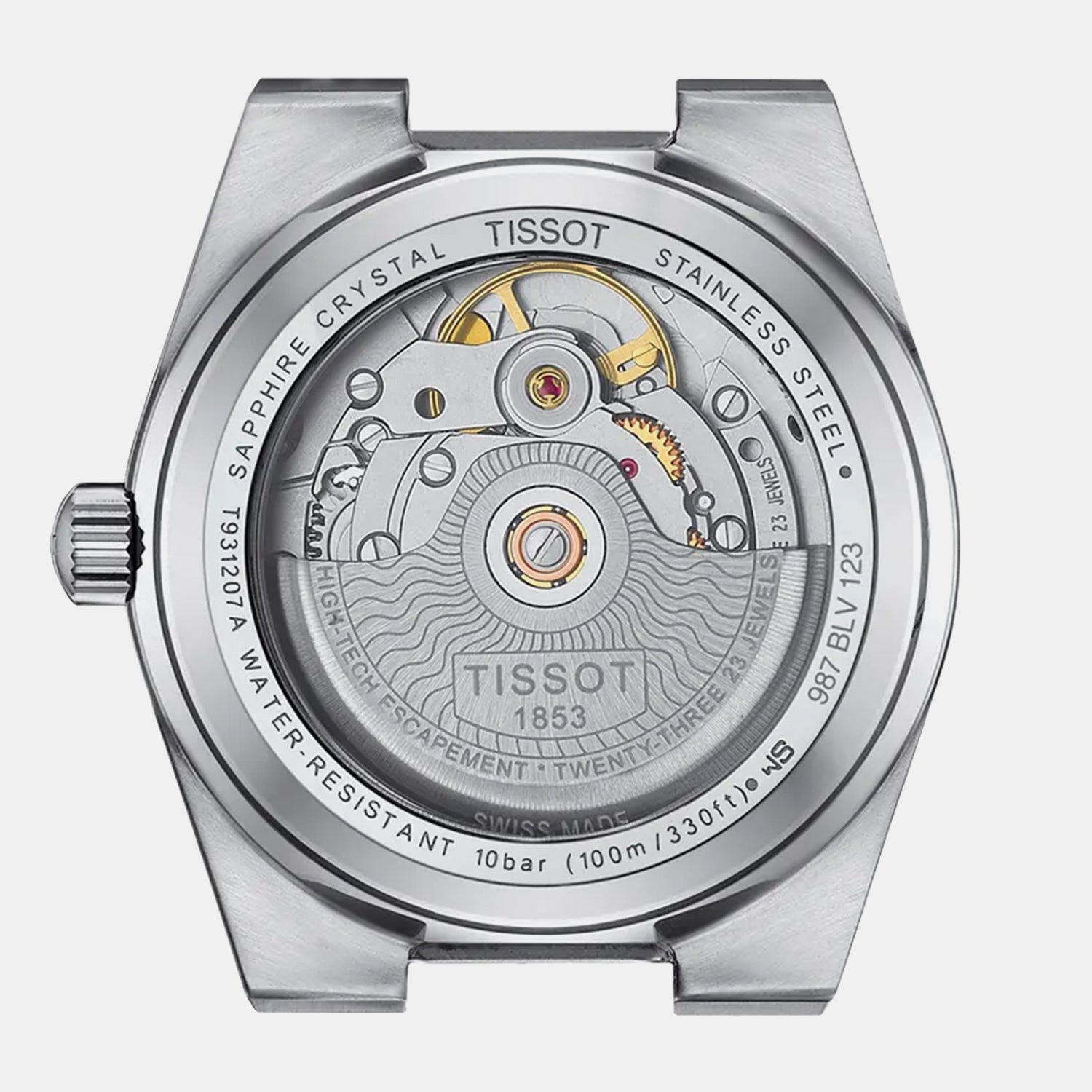 PRX Women Automatic White Mother Of Pearl Dial Analog Stainless Steel Watch T931.207.41.111.00