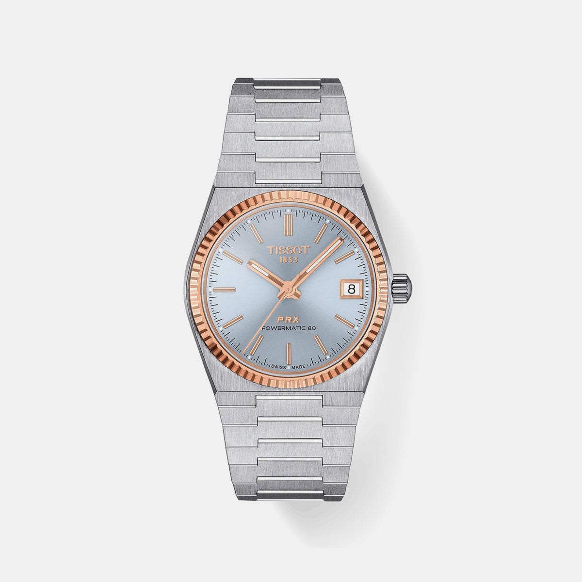 PRX Unisex Automatic Blue Dial Analog Stainless Steel Watch T9312074135100