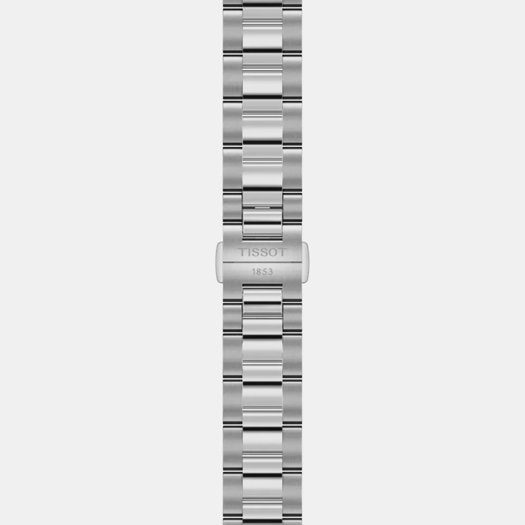 Men Automatic Green Dial Analog Stainless Steel Watch T9348074109100