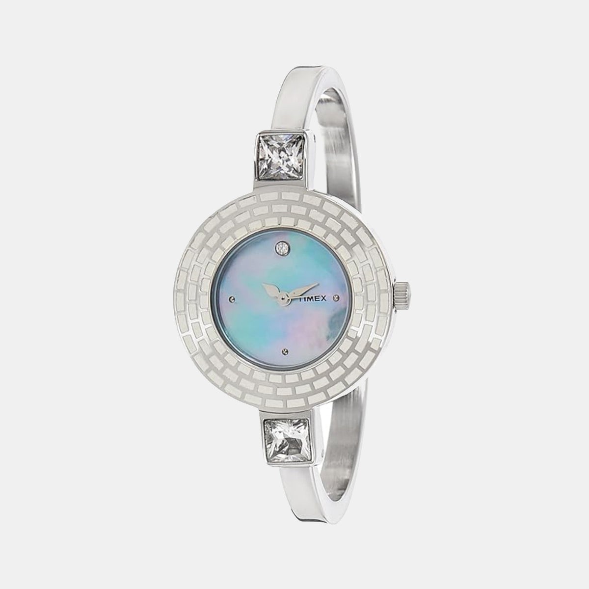 Timex Round Mother of Pearl Analog watch