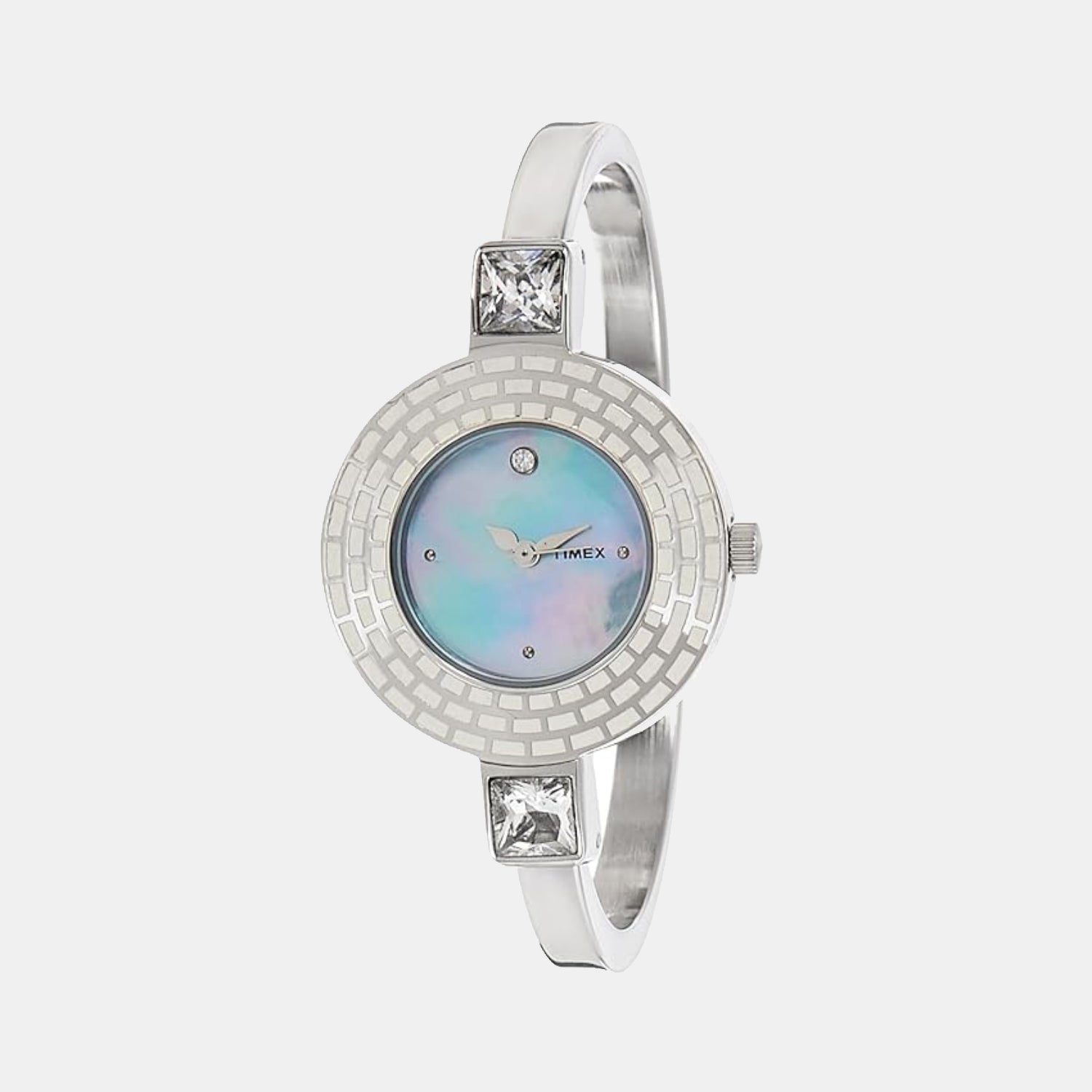 Timex Round Mother of Pearl Analog watch