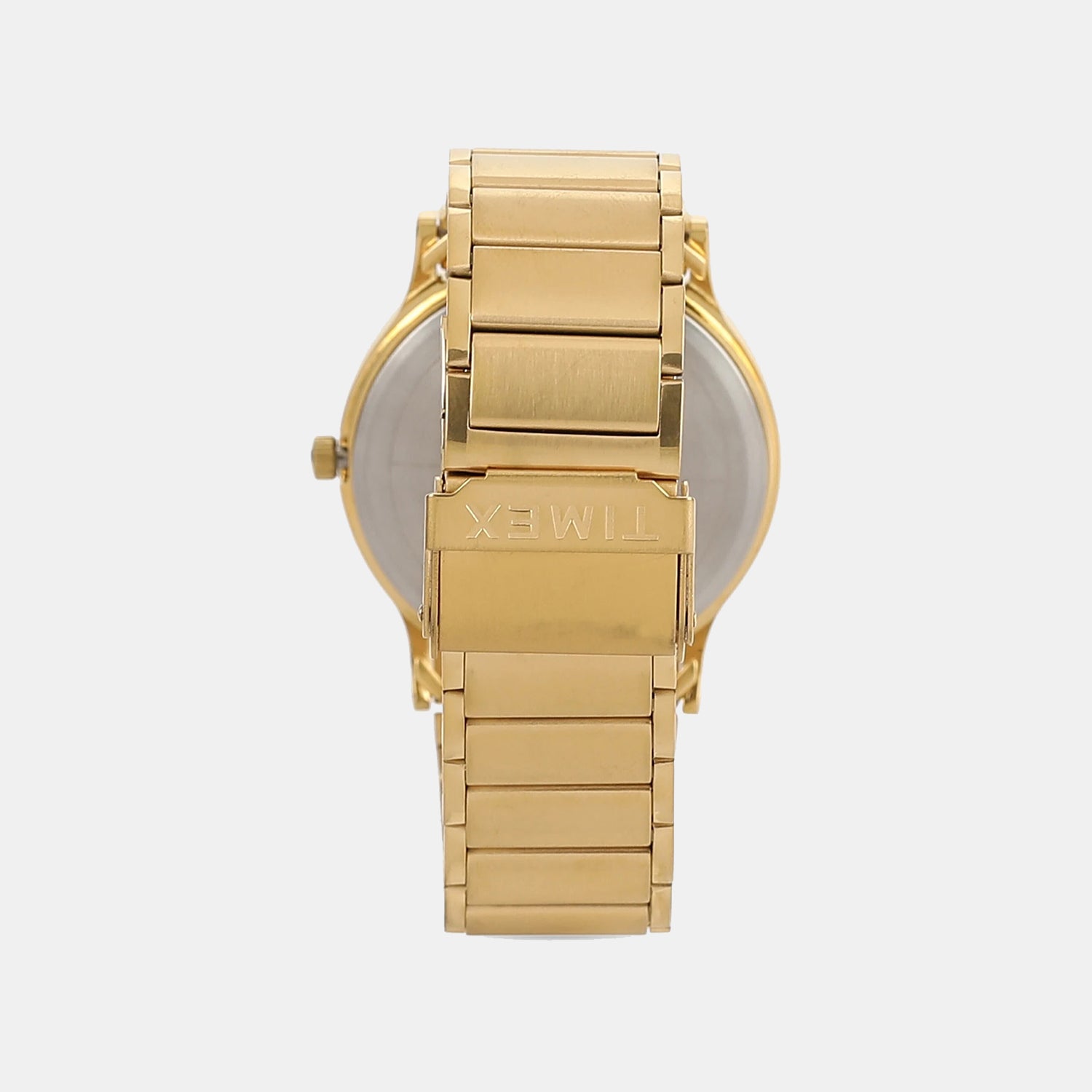 Trendline Men Quartz Gold Dial Analog Stainless Steel Watch TI000R421