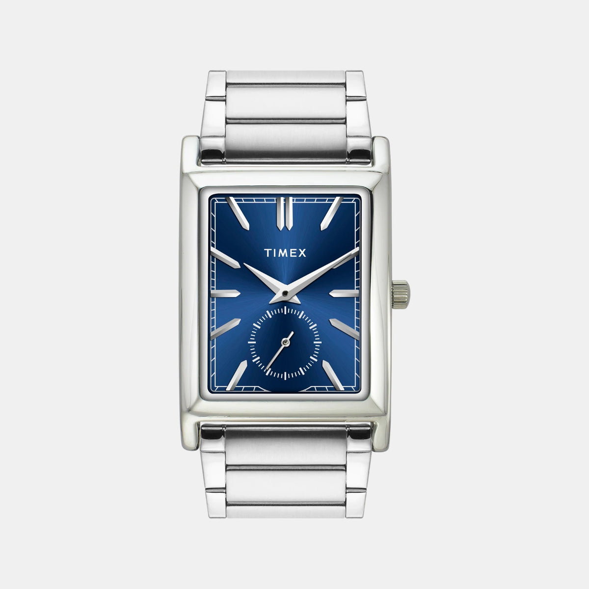 Trendline Men Quartz Blue Dial Analog Stainless Steel Watch TW000L523