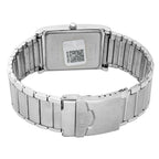 Fashion Men Quartz Blue Dial Analog Stainless Steel Watch TW000L523