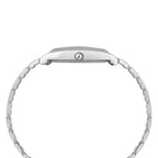 Fashion Men Quartz Blue Dial Analog Stainless Steel Watch TW000L523