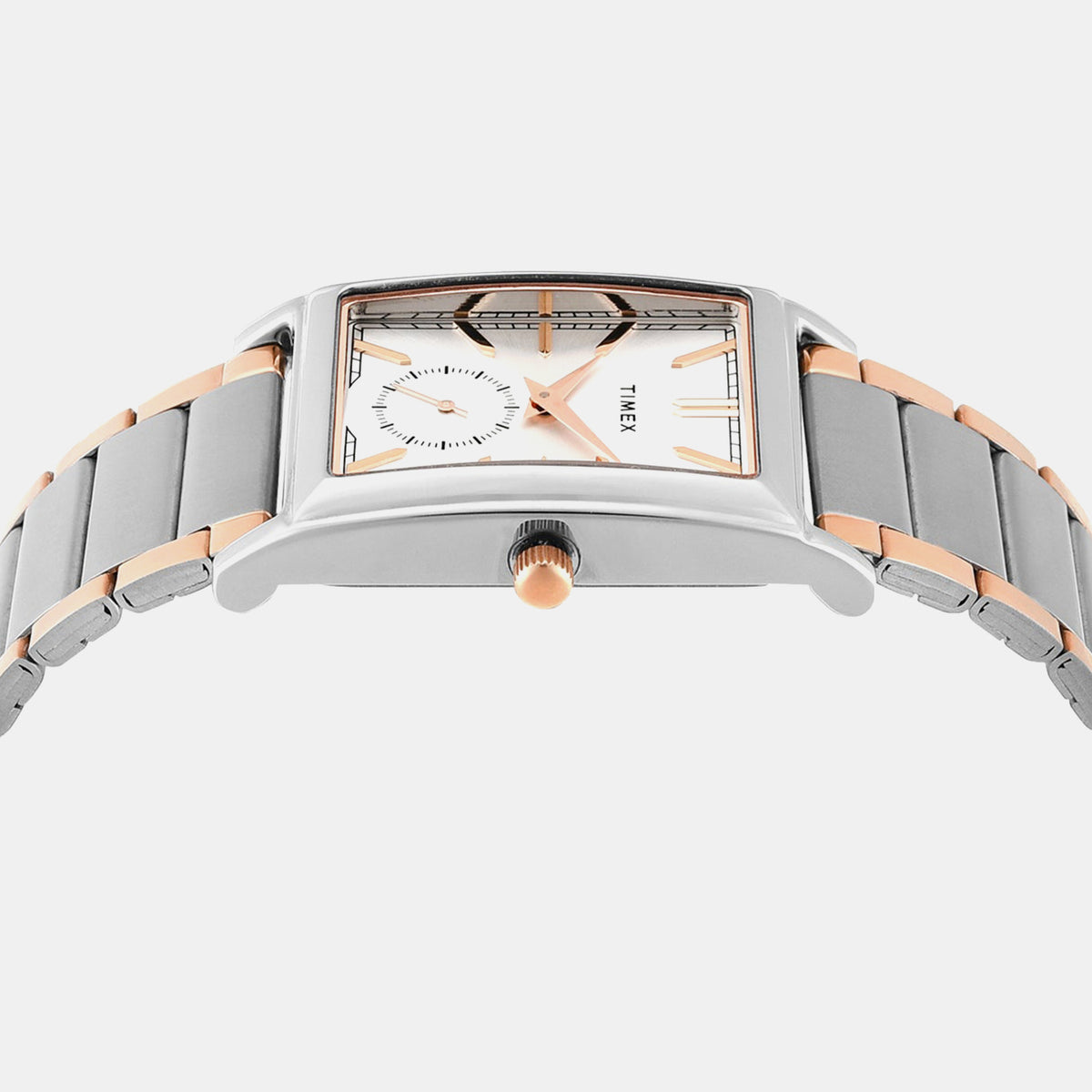 Trendline Men Quartz Silver Dial Analog Stainless Steel Watch TW000L525
