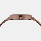 Trendline Women Quartz Brown Dial Multi-Function Stainless Steel Watch TW000Q820