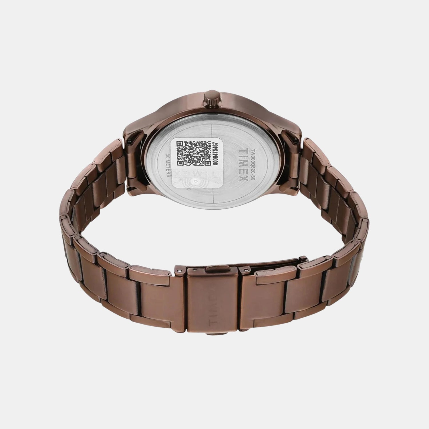 Trendline Women Quartz Brown Dial Multi-Function Stainless Steel Watch TW000Q820