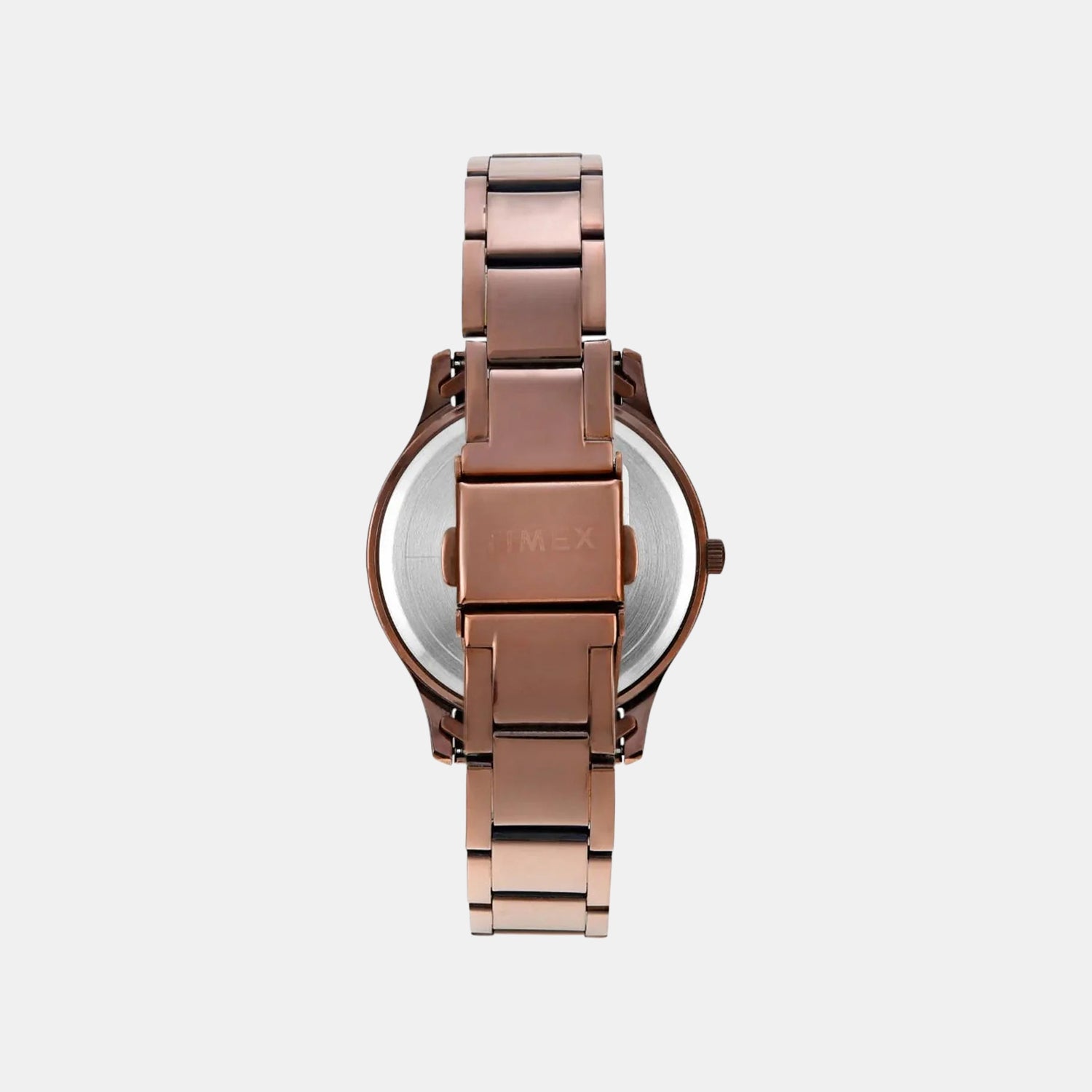 Trendline Women Quartz Brown Dial Multi-Function Stainless Steel Watch TW000Q820