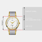 Trendline Men Quartz Dial Analog Stainless Steel Watch TW000R424