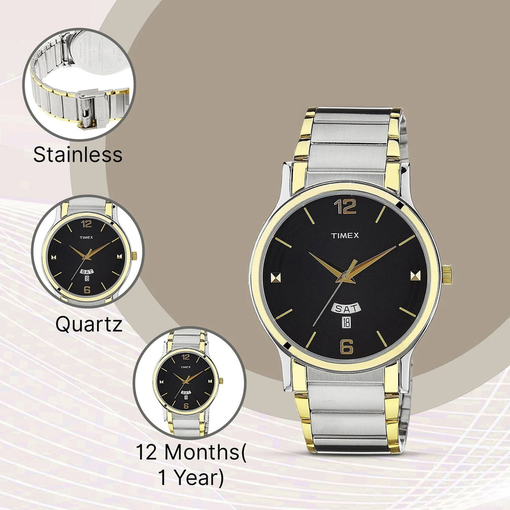 Trendline Men Quartz Dial Analog Stainless Steel Watch TW000R425