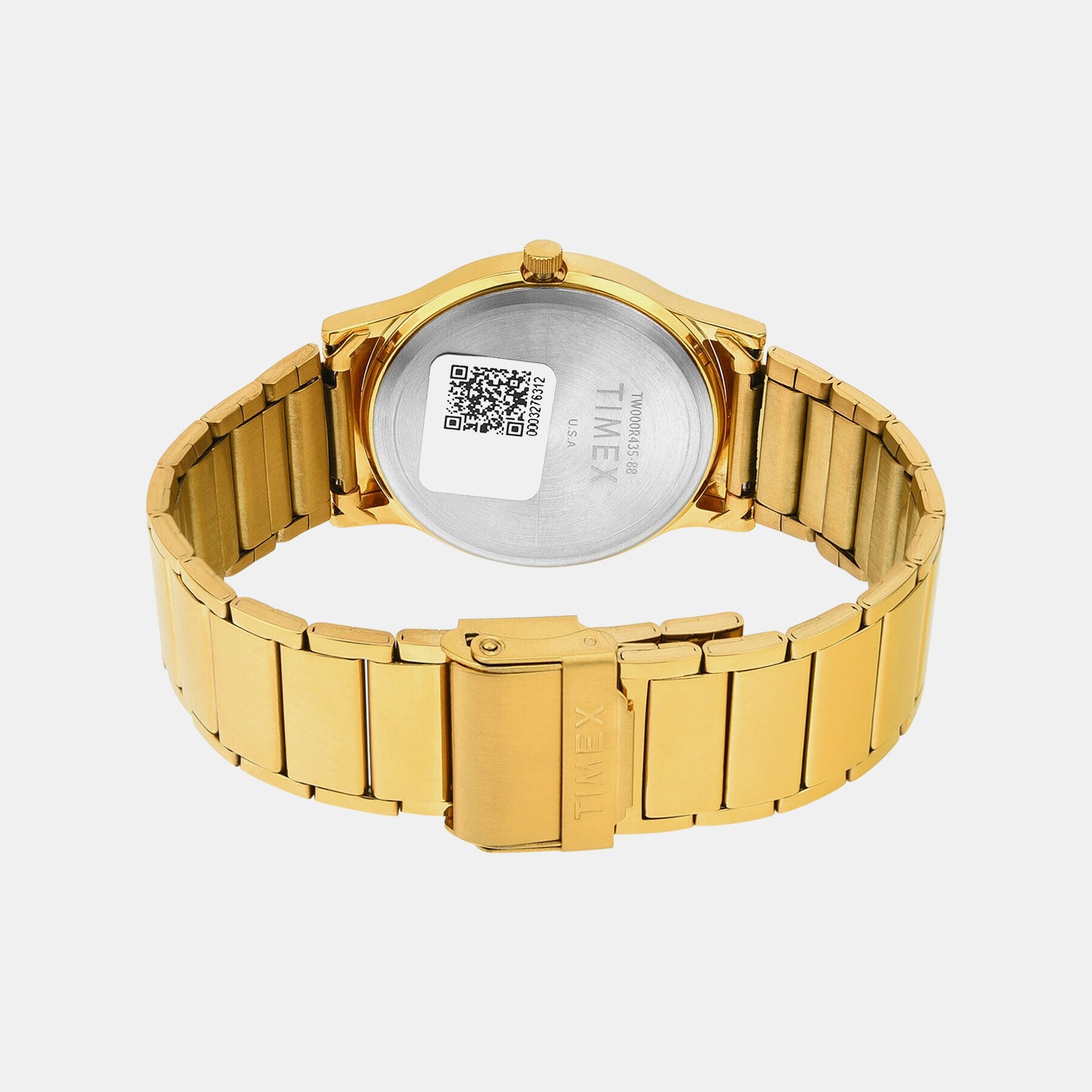 Classics Men Quartz White Dial Analog Stainless Steel Watch TW000R435