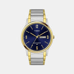 Timex Round Blue Analog watch