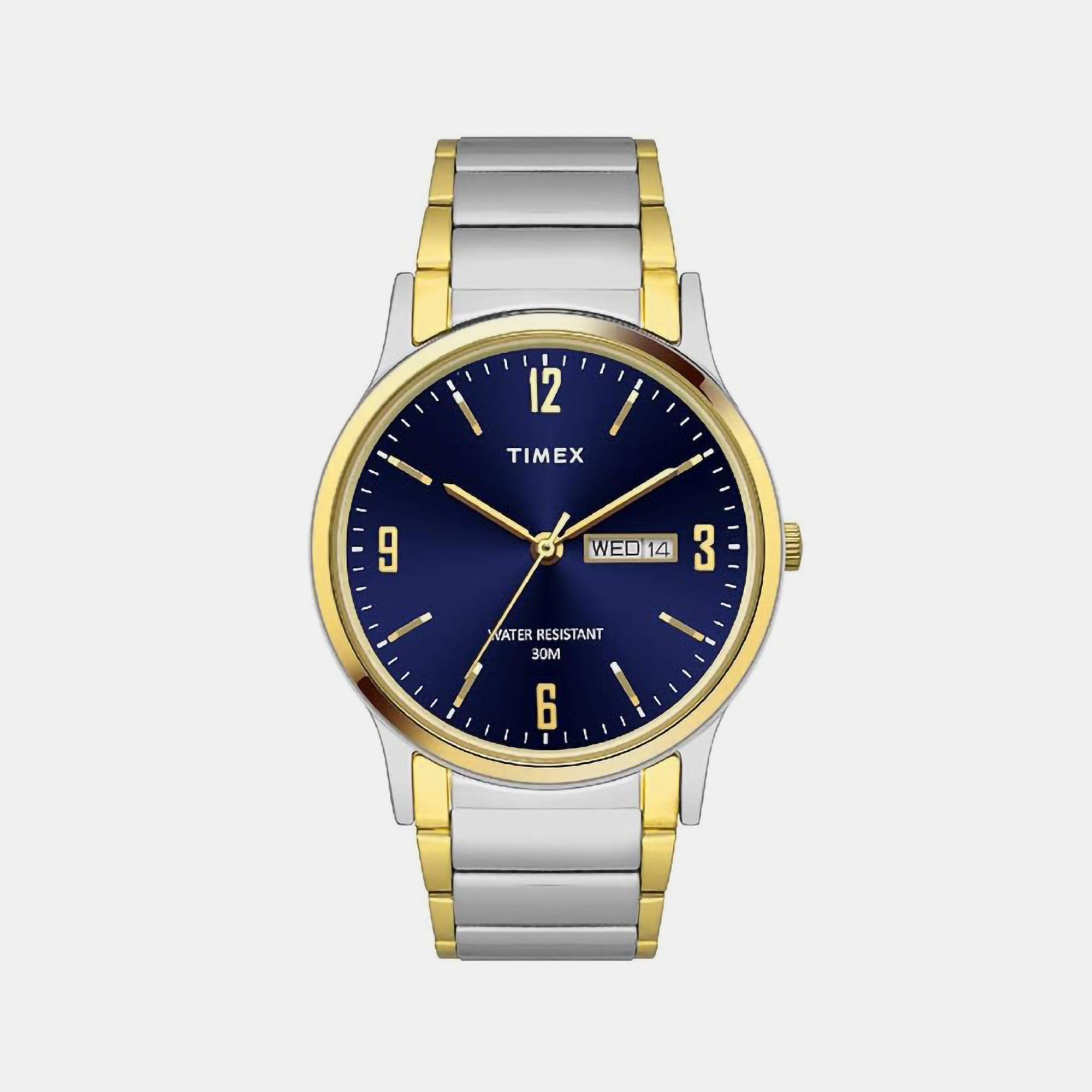 Timex Round Blue Analog watch