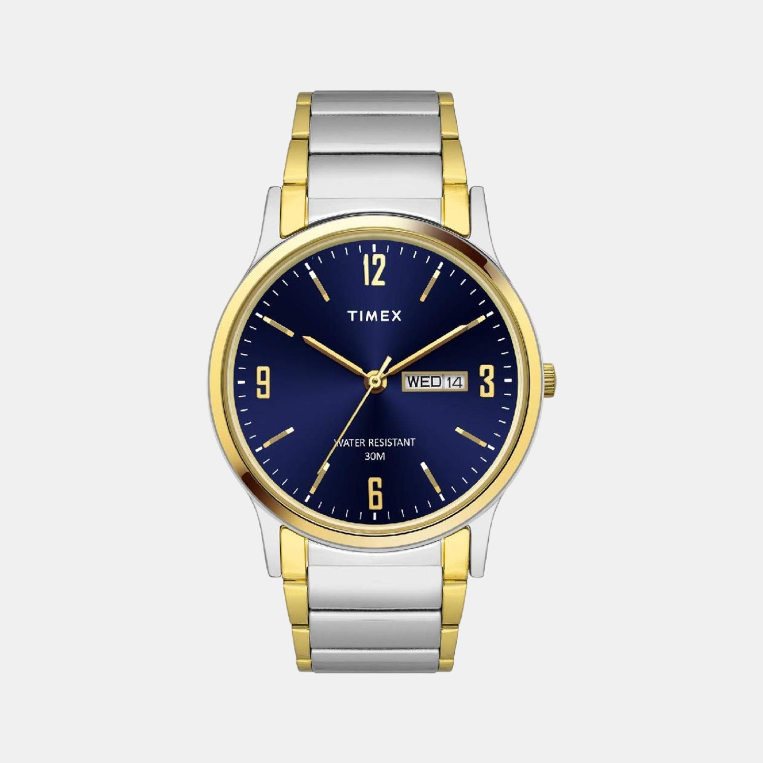 Timex Round Blue Analog watch
