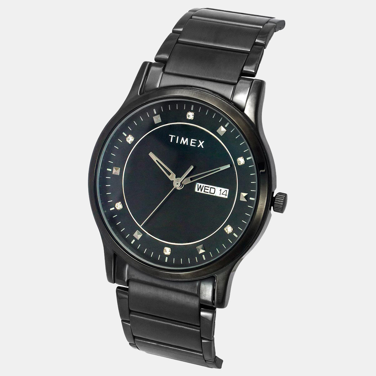 Men's Black Round Analog Stainless Steel Watch TW000R457-EX