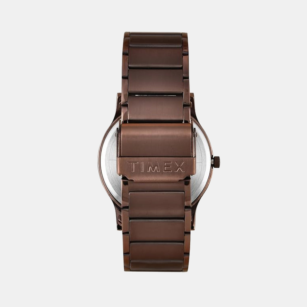 Timex Stainless Steel Brown watch