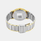 Trendline Men Quartz Red Dial Analog Stainless Steel Watch TW000R471
