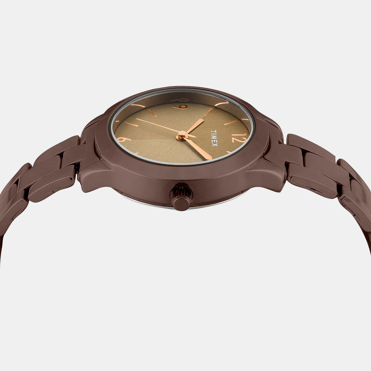 Trendline Women Quartz Brown Dial Analog Watch TW000T638