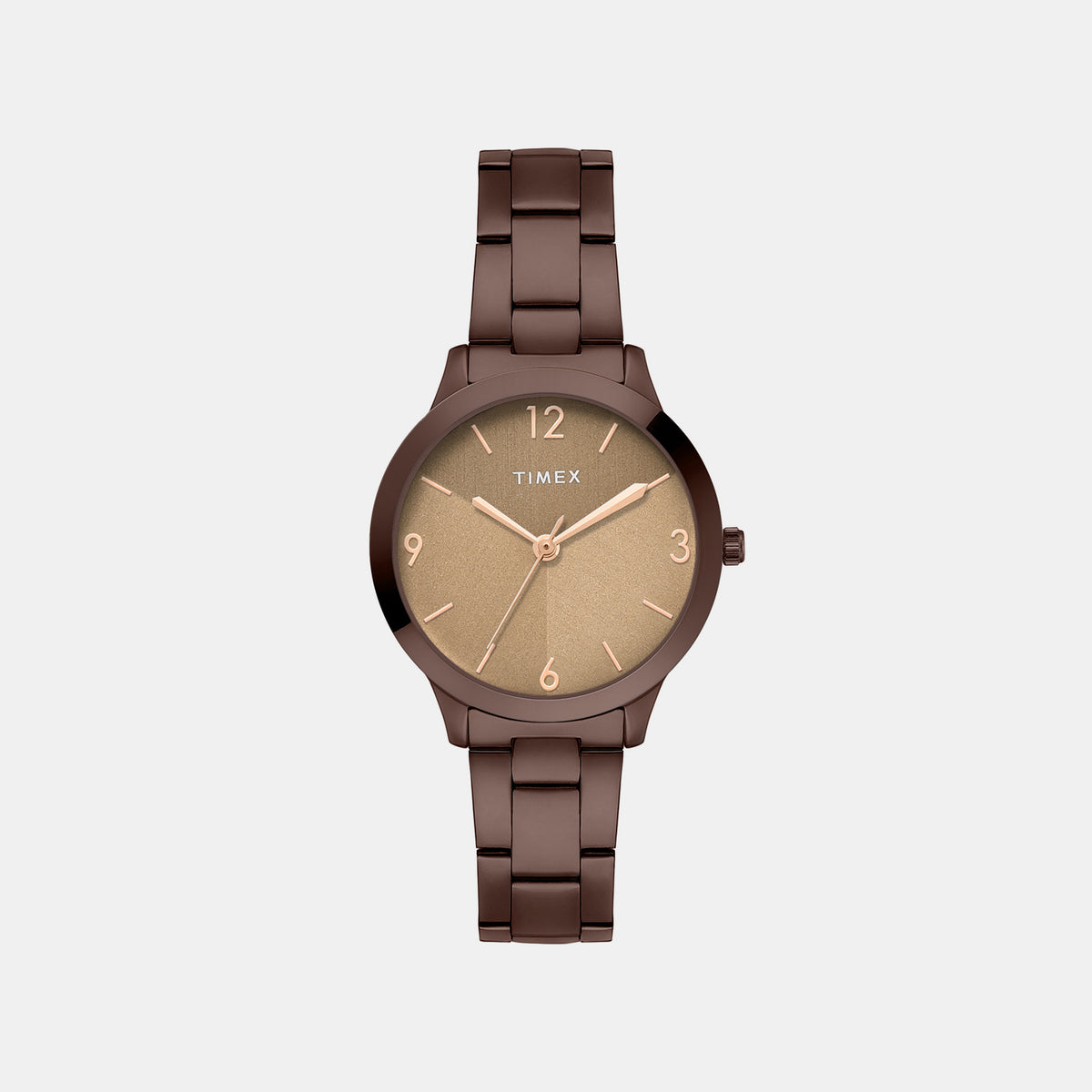 Trendline Women Quartz Brown Dial Analog Watch TW000T638