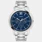 Men's Blue Round Chronograph Stainless Steel Watch TW000U321-EX