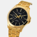 Classics Men Quartz Black Dial Analog Stainless Steel Watch TW000X129