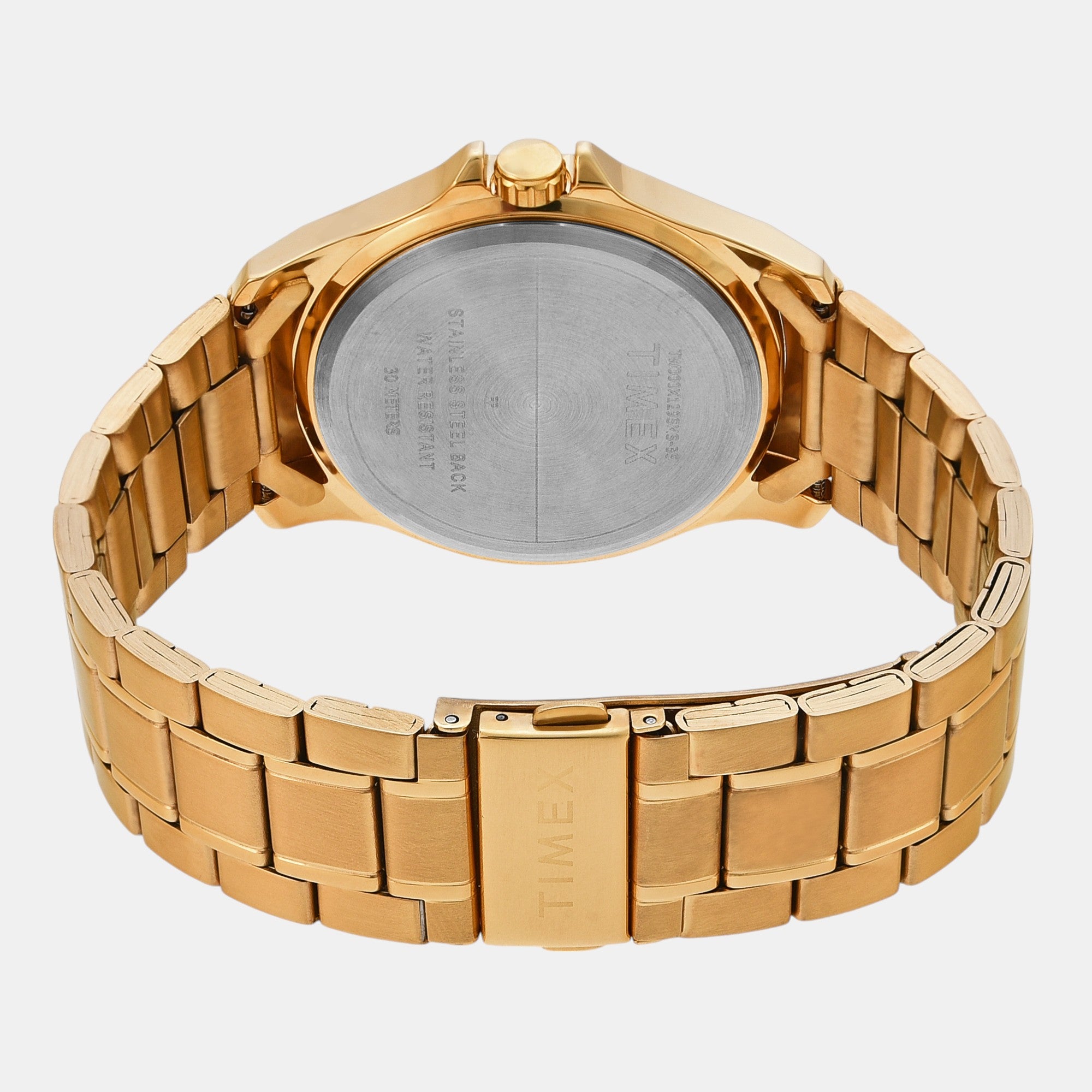 Classics Men Quartz Black Dial Analog Stainless Steel Watch TW000X129