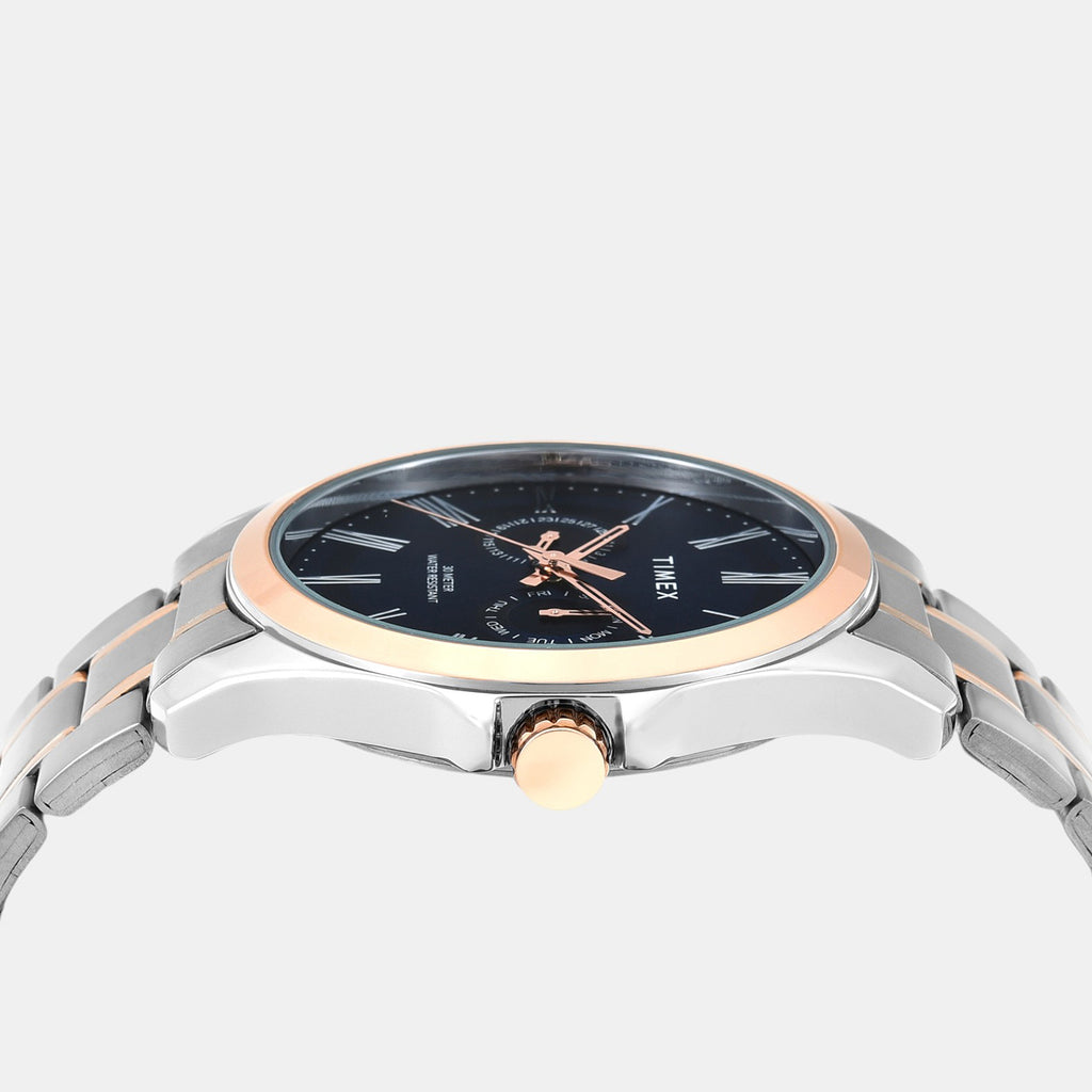 Trendline Men Quartz Dial Multi-Function Stainless Steel Watch TW000X131