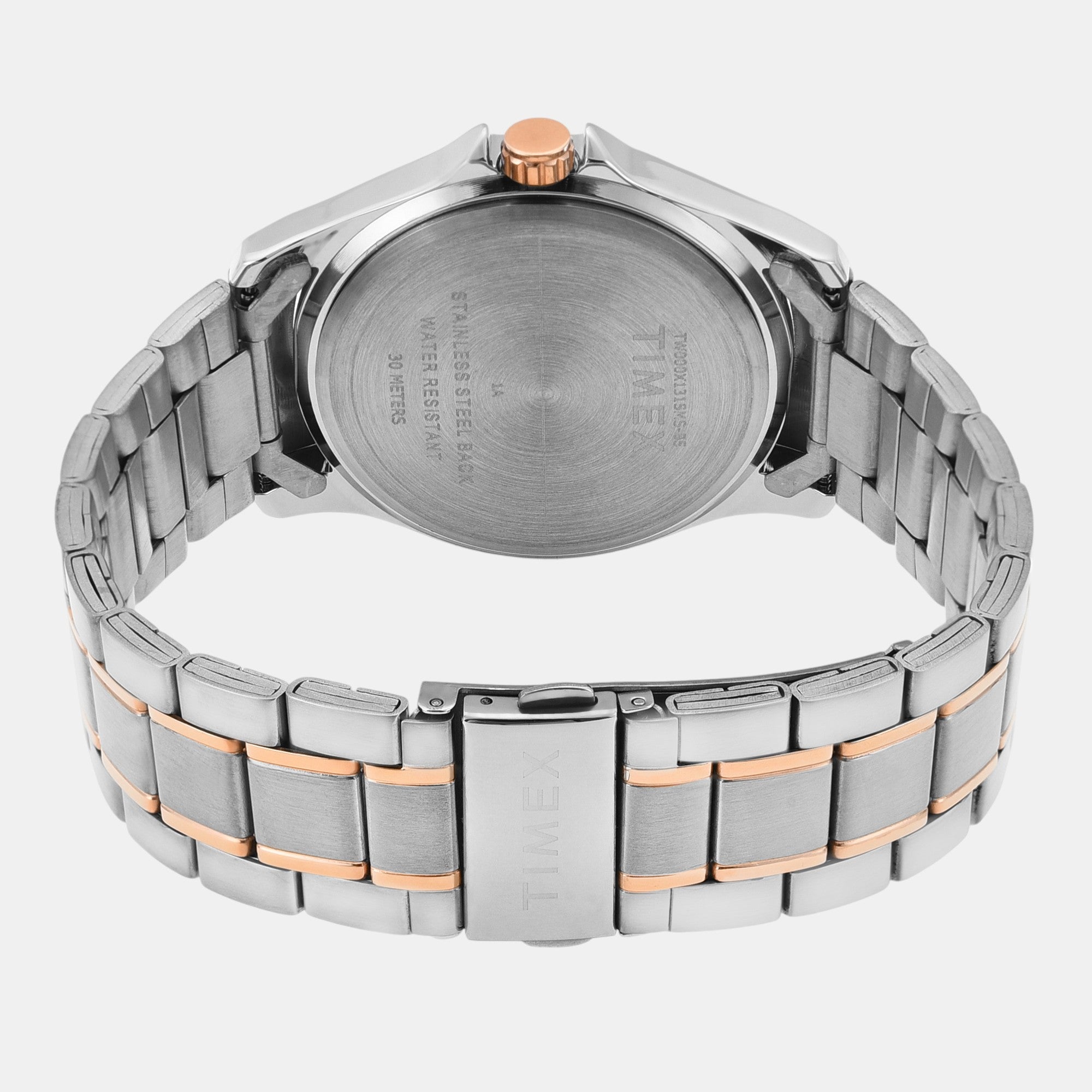 Classics Men Quartz Blue Dial Analog Stainless Steel Watch TW000X131