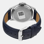 Fashion Men Quartz Dial Analog Leather Watch TW000X132