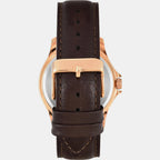 Fashion Men Quartz Dial Analog Leather Watch TW000X133